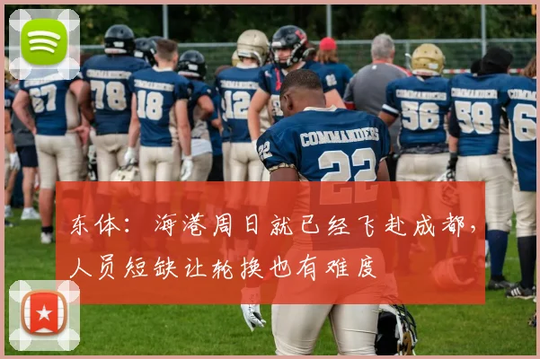 东体：海港周日就已经飞赴成都，人员短缺让轮换也有难度